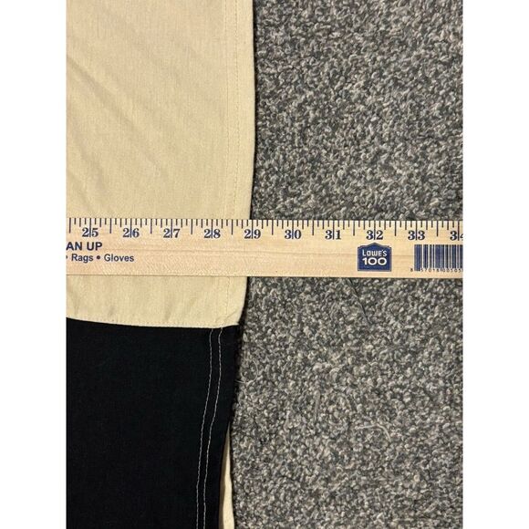 SEVEN SOULS LEGEND Embroidered Cream Men's Short Sleeve T-Shirt, Size X-Large - Picture 5 of 8